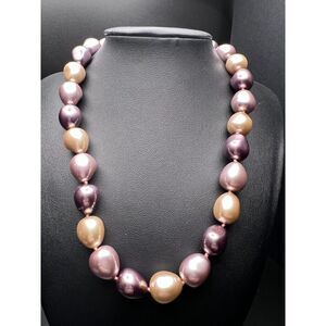 Multicolor Pearl Necklace